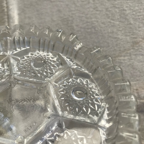 Vintage | 4" Glass Ashtray, Italy - Picture 9 of 13